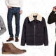 Softshell Jacket, $50 | Straight Regular Jeans, $35 | Desert Boots, $40 | Wool-blend Bomber Jacket, $60 | Knit Hooded Sweater, $25